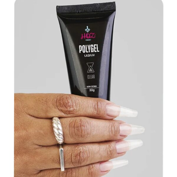 Polygel HQZ 30g - Clear - Imagem 2