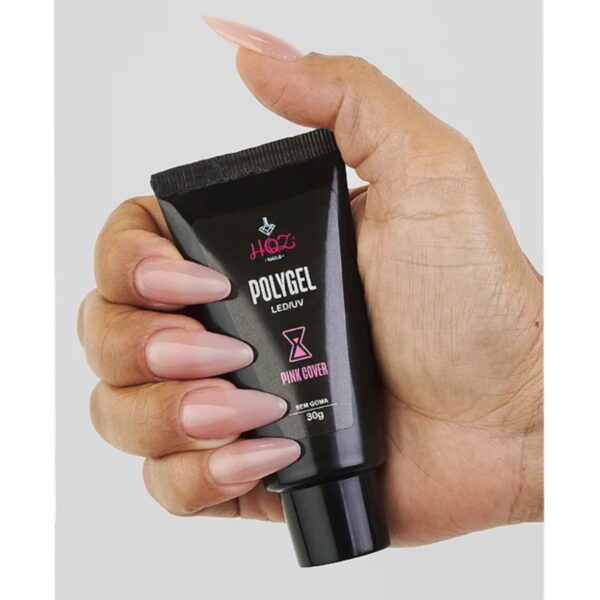 Polygel HQZ 30g - Pink Cover - Imagem 2