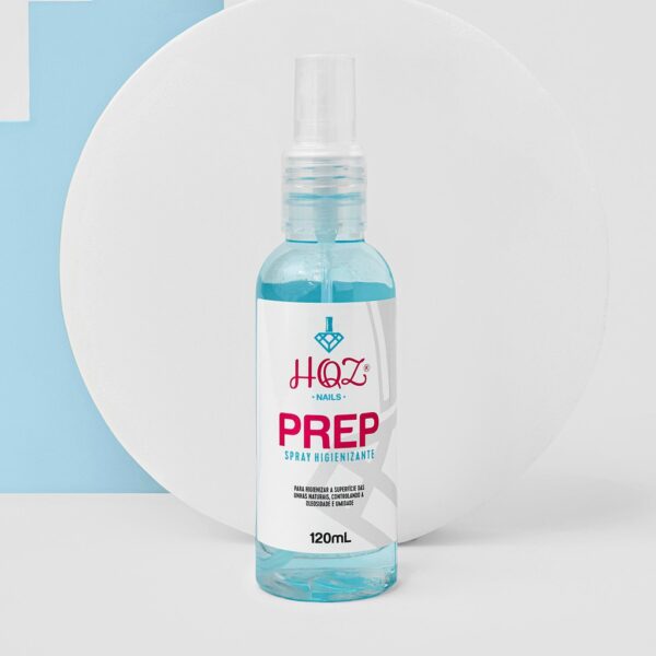 Prep Spray Higienizador HQZ 120ml - Azul