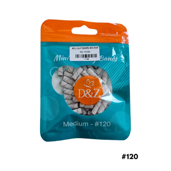 Refil Lixa Mini Mandril 50un #120