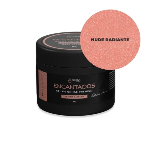 Gel de Unhas Encantados AeglaPro 15g - Nude Radiante