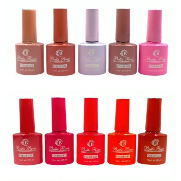 Esmalte em Gel Bella Rosa 12ml - Consultar Cores