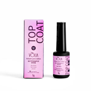 Top Coat Volia Efeitos Frasco 9g - Butterfly Pink