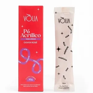 Pó Acrílico Sachê Volia 30g – Cover Rose