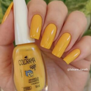 Esmalte Divertidamente Colorama 8ml - Amarelo Radiante