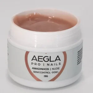 Gel de Unha Amadinhos AeglaPro 15g – Nude