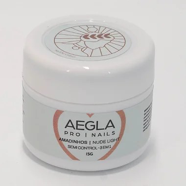 Gel de Unha Amadinhos AeglaPro 15g - Nude Light