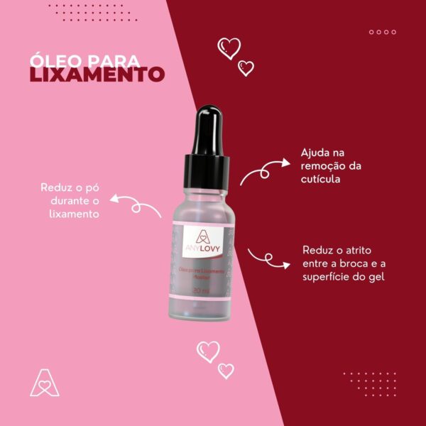 Óleo para Lixamento Master AnyLovy 20ml - Imagem 2
