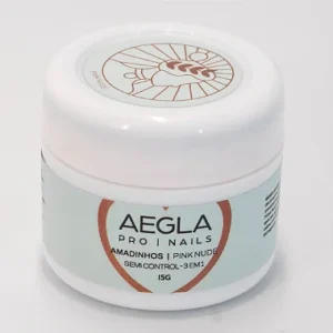 Gel de Unha Amadinhos AeglaPro 15g – Pink Nude