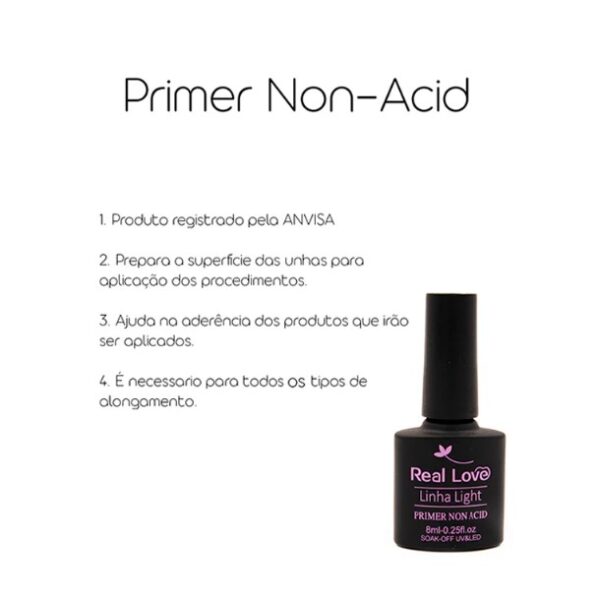 Primer Non Acid Desidratador Real Love 8ml - Imagem 2