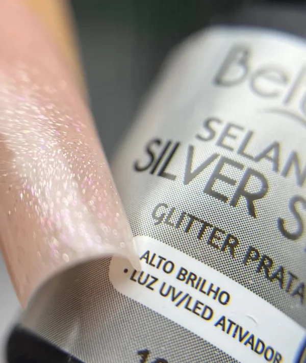 Top Coat Selante Beltrat 10ml - Silver Star - Imagem 2