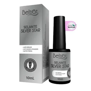 Top Coat Selante Beltrat 10ml - Silver Star