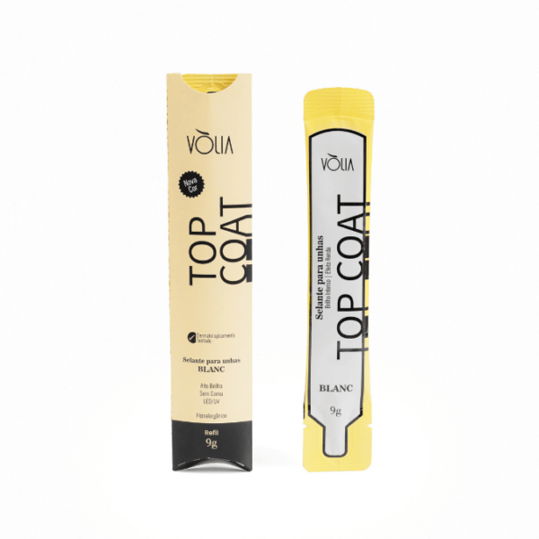 Top Coat Sache Volia 9g - Blanc