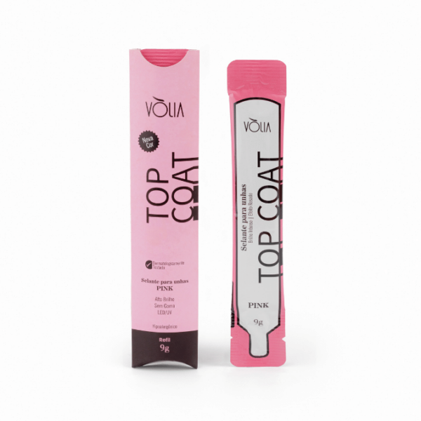 Top Coat Sache Volia 9g - Pink