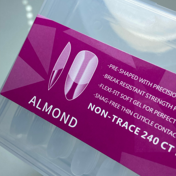 Unha Postiça Soft Gel Helen Color 240uni – Almond