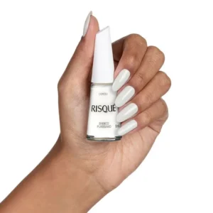 Esmalte Cremoso Risqué - Bianco Puríssimo