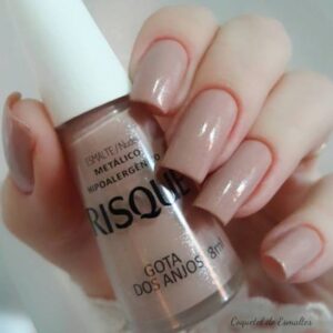 Esmalte Metálico Risqué - Gota dos Anjos