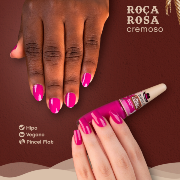 Esmalte Impala Cremosos Ana Castela - Roça Rosa