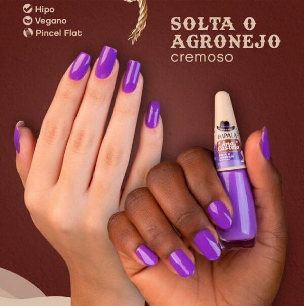Esmalte Impala Cremosos Ana Castela - Solta o Agronejo!