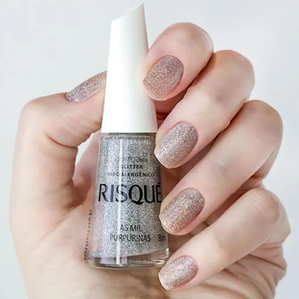 Esmalte Glitter Risqué - As Mil Purpurinas