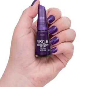 Esmalte Metálico Bridgerton Risqué - A Autora Revelada