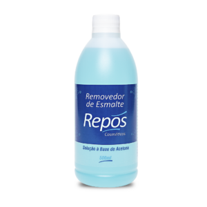 Removedor de Esmaltes Com Acetona Repos 500ml