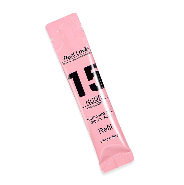 Gel Real Love Sachê 15ml – Nude 15