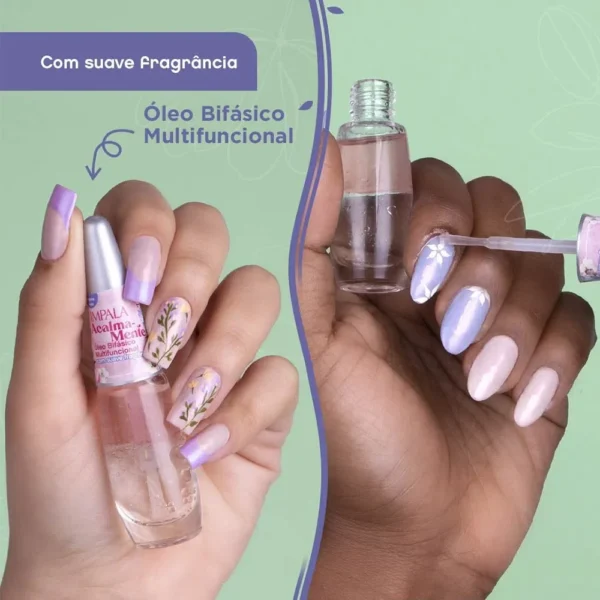 Esmalte Impala Acalma Mente - Óleo Bifásico Multifuncional - Imagem 2