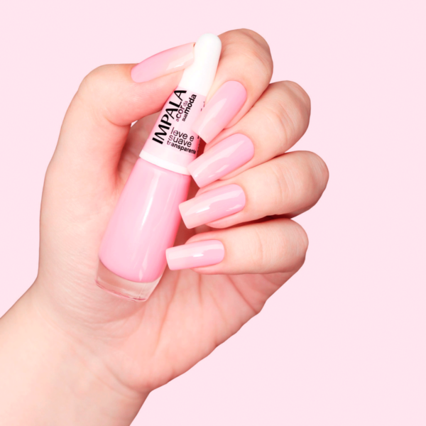 Esmalte Impala Transparente A Cor da Sua Moda - Leve e Suave