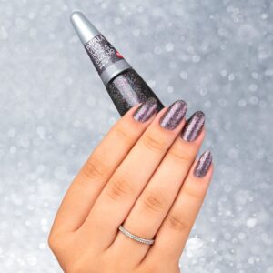 Esmalte Impala Viva, Ame e Brilhe Glitter 3D - Na Mira 3D