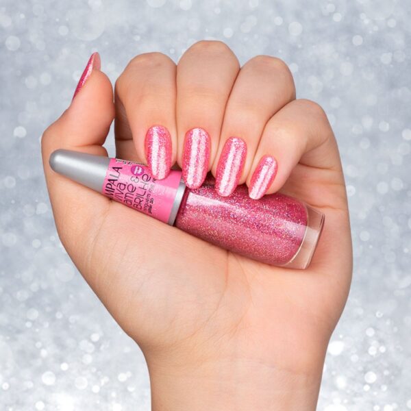 Esmalte Impala Viva, Ame e Brilhe Glitter 3D - Ninguém Me Segura