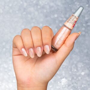 Esmalte Impala Viva, Ame e Brilhe Glitter 3D - Viva com Amor