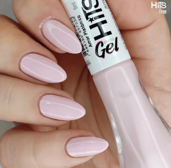 Esmalte Efeito Gel Hits - Amor Platônico