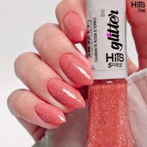 Esmalte Refletivo Diamante Hits - Rosa Eterno
