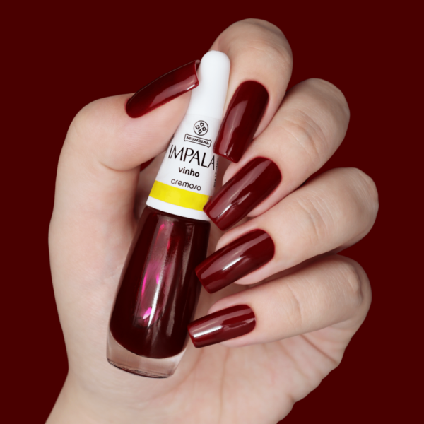 Esmalte Impala Cremoso A Cor da Sua Moda - Vinho