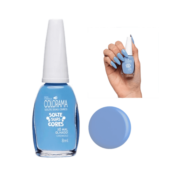 Esmalte Solte Suas Cores  Colorama 8 ml - Xô Mal Olhado!