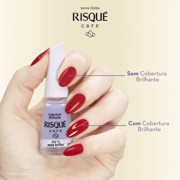 Cobertura Brilhante Risqué Care 8ml - Imagem 2