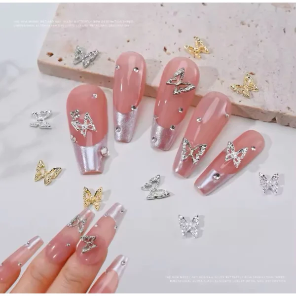 Charms Bella Rosa 6uni - Mini Borboleta - Imagem 2