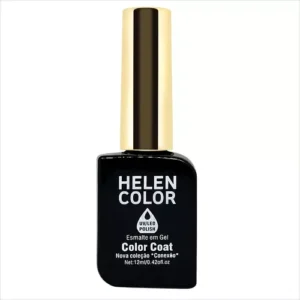 Esmalte Em Gel Preto Helen Color 12 ml - Linha Conexão