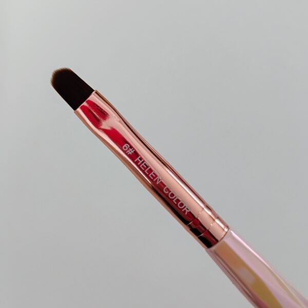 Pincel para Gel Língua de Gato Helen Color Perolado #6 3927 - Imagem 2