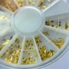 Kit Disco com 12 Decorações - Dourado - Imagem 2
