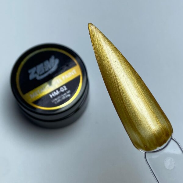 Gel Paint Metálico Zem - Dourado