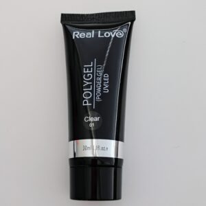 Polygel Powder Real Love 30ml – Clear 01