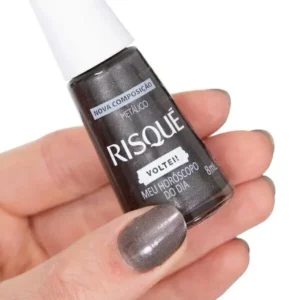Esmalte Metálico Voltei Risqué - Meu Horóscopo do Dia