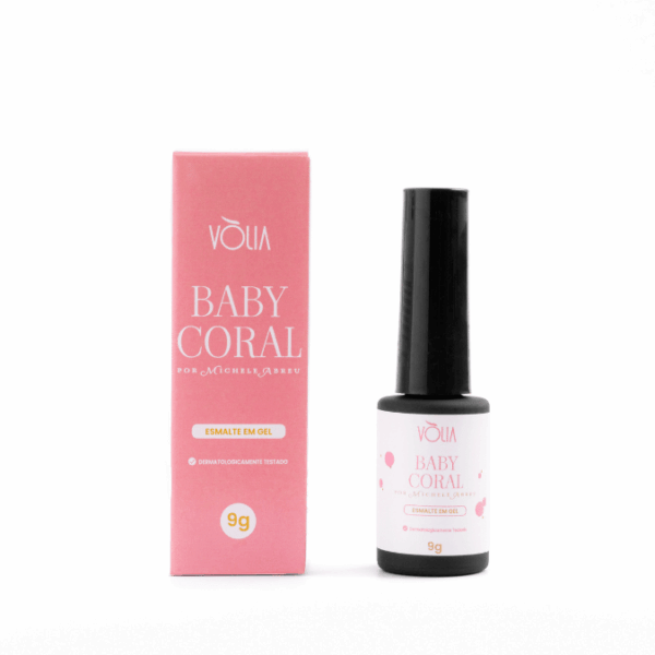 Esmalte em Gel Volia 9g - Baby Coral