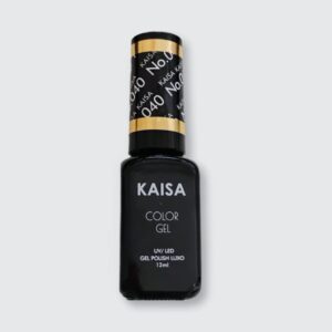 Esmalte Em Gel Preto 12ml - Kaisa Luxo