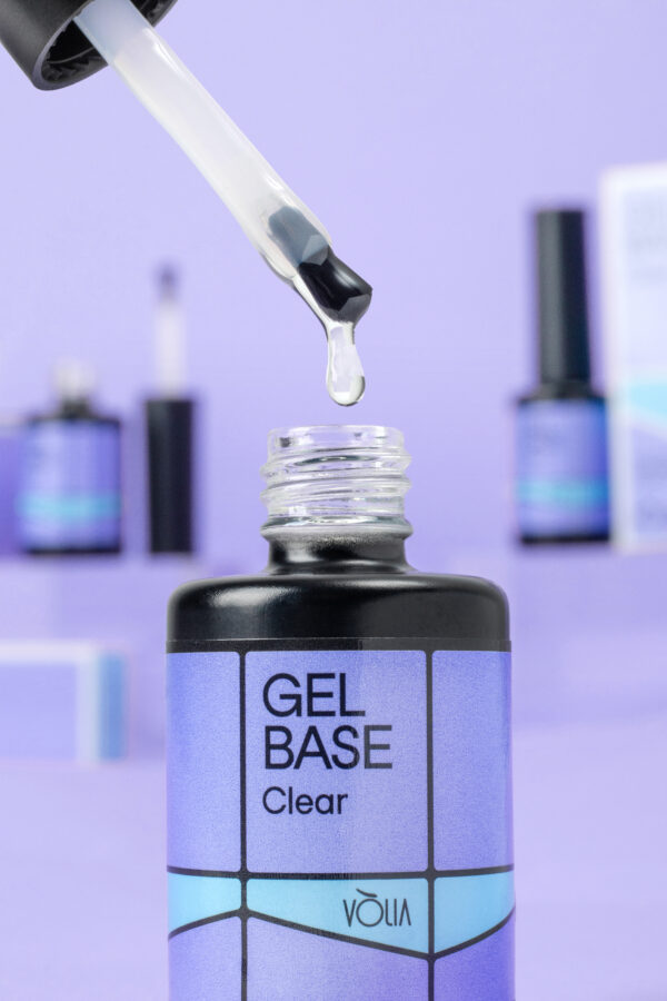 Gel Base Volia Frasco 9g - Clear - Imagem 2