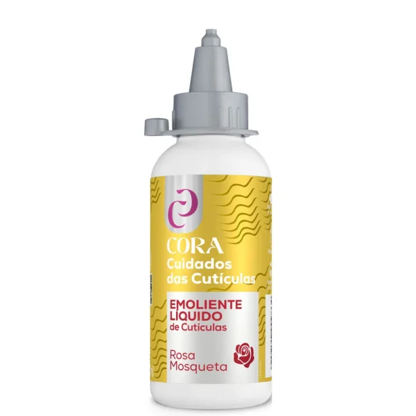 Emoliente Líquido de Cutículas Cora 100ml - Rosa Mosqueta
