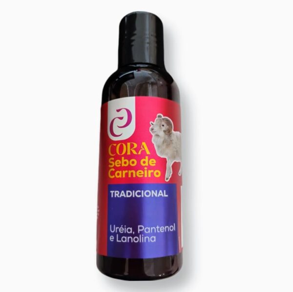 Sebo de Carneiro Tradicional Cora 100ml - Uréia, Pantenol e Lanolina