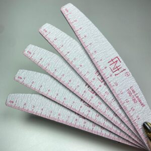Kit 5 Lixas 100/180 - Bumerangue Fan Nails